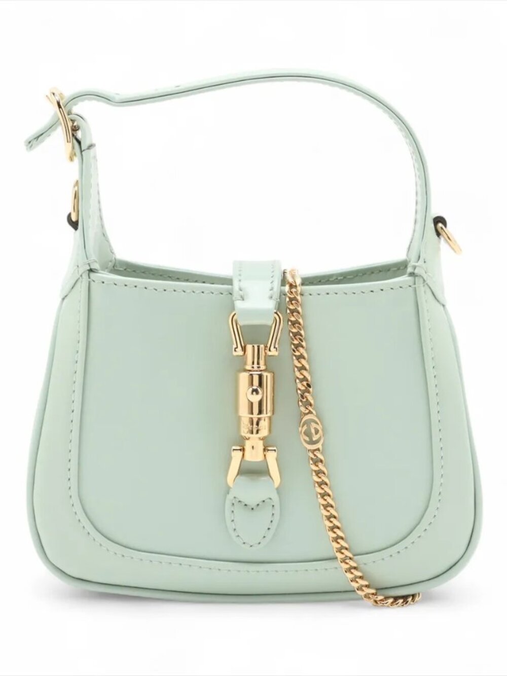 Gucci Jackie 1961 Nano Leather Bag Green 760249